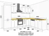 Eckküche Eko White 310x230 cm in weiß Küchenzeile Produktbild-Vorschau 2