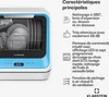 Klarstein Amazonia Mini Lave Vaisselle – Compact, 7 Voir les images du produit 3