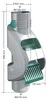 GARANTIA filtro pluviale RAINUS DN 80|100 marrone incl. Anteprima dell’immagine prodotto 4