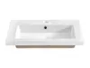Nowoczesna biała umywalka ceramiczna E-8070-60 Spirit 2 bez Podgląd zdjęcia produktu 2