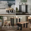 A collage of furniture legs in different settings, showcasing their versatility and design. Podgląd zdjęcia produktu