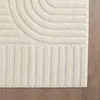 Art tappeto pelo lungo rotonda Ø 120cm crema Anteprima dell’immagine prodotto 2