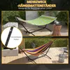 Outsunny Hängemattengestell Hängemattenständer mit Rollen, Produktbild-Vorschau 5