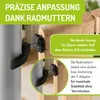 BOMI® Kindersicherung für Türschutzgitter 2 Stück Adapter Produktbild-Vorschau 7