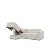 Ecksofa Schlafsofa inkl. Sessel WALDO Stoff Brooklyn Pearl Produktbild-Vorschau 3