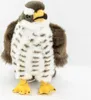 Kuscheltier Falke 23 cm braun/grau/weiß Plüschvogel Produktbild-Vorschau 2