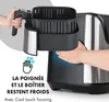 Aero Vital deluxe Friteuse à air chaud 5,4L 1700W inox Voir les images du produit 6