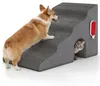 COSTWAY Hundetreppe,4 Stufen Haustiertreppe,Hunderampe mit Produktbild-Vorschau 1
