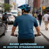 Fahrradhelm Marine/Blau mit Visier 56-61cm Damen Herren Produktbild-Vorschau 13