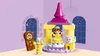 A LEGO DUPLO set depicting Belle's ballroom from Beauty and the Beast, with characters and accessories. Podgląd zdjęcia produktu