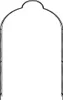 vidaXL Łuk różany czarny 150 x 34 x 240 cm żelazo Podgląd zdjęcia produktu 1