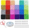 DIY set de perles 24000 pièces - Set de bricolage bijoux Voir les images du produit 1