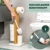 eluno Stand-WC-Garnitur 4in1, WC-Bürste, Produktbild-Vorschau 5