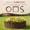 Floranica Beeteinfassung Rasenkante Holz 40 x 200 cm Braun Produktbild-Vorschau 4