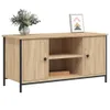 vidaXL TV skrinka Sonoma dub 100x40x50 cm odvodený výrobok Náhľad obrázku produktu 3