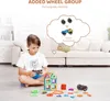 Blocchi magnetici per bambini - Giocattolo da 62 pezzi - Anteprima dell’immagine prodotto 3