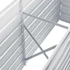 vidaXL Garten-Hochbeet Verzinkter Stahl 160x40x77 cm Grau Produktbild-Vorschau 11