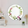 Design Stahlmagnettafel Schwarz Rund 47cm Aquarell Produktbild-Vorschau 1