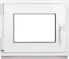 Framex Kellerfenster Kleines Fenster Weiß Breite x Höhe 65 Produktbild-Vorschau 1