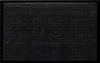 A flat lay of a dark gray doormat with a ribbed texture. Anteprima dell’immagine prodotto