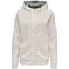Hummel Go Baumwolle Kapuzenjacke Damen, grau, XS Produktbild-Vorschau 1