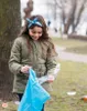 Müllsäcke 60L 100 Stück blau – reißfest mit Zugband große Rolle Abfallsäcke universal Podgląd zdjęcia produktu