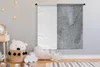 MuchoWow® Wandteppich Wandbehang Beton - Grau - Riss Produktbild-Vorschau 3