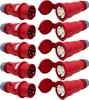 CEE-Verteilerset 16A 400V – Stecker & Kupplung für Baustrom Produktbild-Vorschau 1