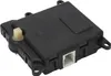 A black automotive climate control actuator with a beige lever and a white connector. The actuator is shown at an angle on a white background. Voir les images du produit