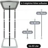 com-four® Müllsackständer mit Deckel - optimal für Heim, Produktbild-Vorschau 7