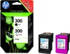 HP 300 Combo Pack – atramentové kazety (čierna a farebná) Náhľad obrázku produktu 33