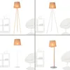 Lampenschirm Stoff Ø38cm für Stehlampe E27 konischer Produktbild-Vorschau 5