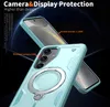 Dual Layer Hülle für Samsung Galaxy S25+ Metall Ring Produktbild-Vorschau 6