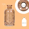 Vasi in vetro Relaxdays, set da 12, vasi decorativi, design Anteprima dell’immagine prodotto 4