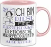 Elektronische Musikproduzentin Tasse Geschenk Ich Bin Diese Produktbild-Vorschau 1