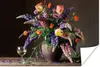 MuchoWow® Poster Stilleben - Wein - Blumen 60x40 cm - Produktbild-Vorschau 1
