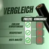 6 x Stretchfolie 50cm 1,5kg 23my schwarz + Abroller Produktbild-Vorschau 3