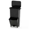 COSTWAY 36 L, pattumiera a 2 scomparti con scomparto Anteprima dell’immagine prodotto 1