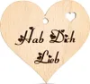 Anhänger Hab dich lieb Produktbild-Vorschau 1