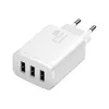 Kompaktes weißes Wandladegerät mit 3 x USB und 17 W Produktbild-Vorschau 2
