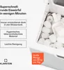 Klarstein Eiswürfelmaschine Klein, 3L Eiswürfelbereiter, Produktbild-Vorschau 2