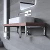 Mai & Mai Design Wandkonsole aus Edelstahl in Silber, BTH: Produktbild-Vorschau 3