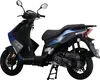 Motorroller Mustang FI 50 ccm 45 kmh EURO 5 blau-grau Produktbild-Vorschau 3