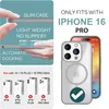 NALIA Magnet-Case für iPhone 16 Pro – Matt-Transparent & Produktbild-Vorschau 4