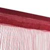 vidaXL Provázkové závěsy 2 ks 100 x 250 cm Vínově červená Náhled obrázku produktu 3