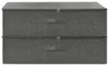 vidaXL Boîtes de rangement 2 pcs. tissu 70x40x18 cm Voir les images du produit 10