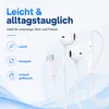 USB-C In-Ear Kopfhörer mit Mikrofon – Kabelgebundene Produktbild-Vorschau 7