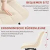 WOLTU Esszimmerstühle drehbar, mit Rückenlehne, Sitzfläche Produktbild-Vorschau 8