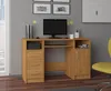 PC-Schreibtisch AKORD ANA in der Farbe Erle mit B124 x H74 Produktbild-Vorschau 8