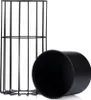 HowHomely Modern Pflanzenständer mit Topf, Blumenhocker aus Produktbild-Vorschau 5